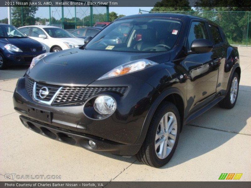 Metallic Bronze / Black/Silver Trim 2011 Nissan Juke SL AWD