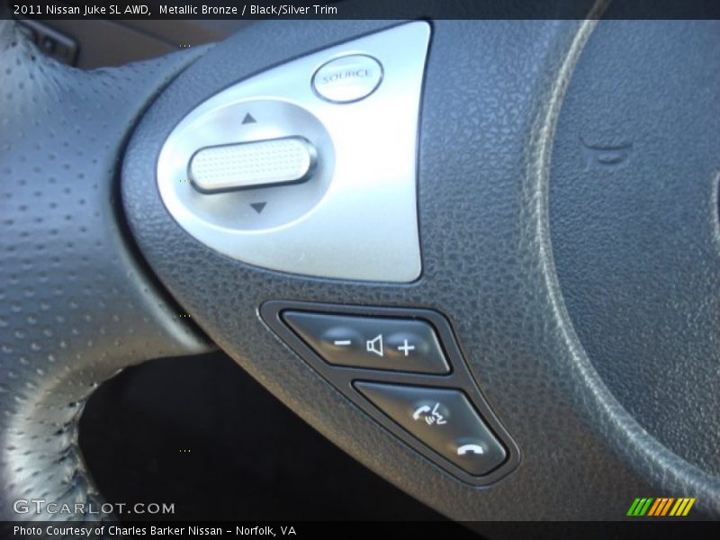 Metallic Bronze / Black/Silver Trim 2011 Nissan Juke SL AWD