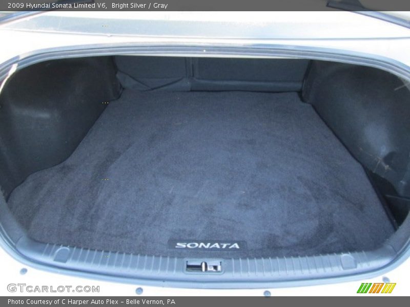 Bright Silver / Gray 2009 Hyundai Sonata Limited V6