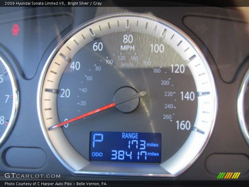 Bright Silver / Gray 2009 Hyundai Sonata Limited V6