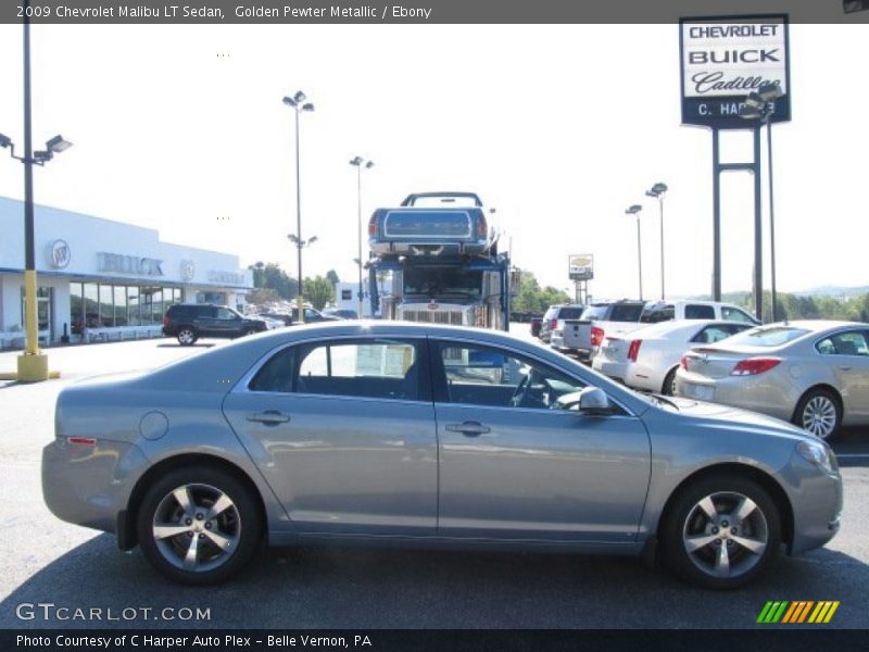 Golden Pewter Metallic / Ebony 2009 Chevrolet Malibu LT Sedan
