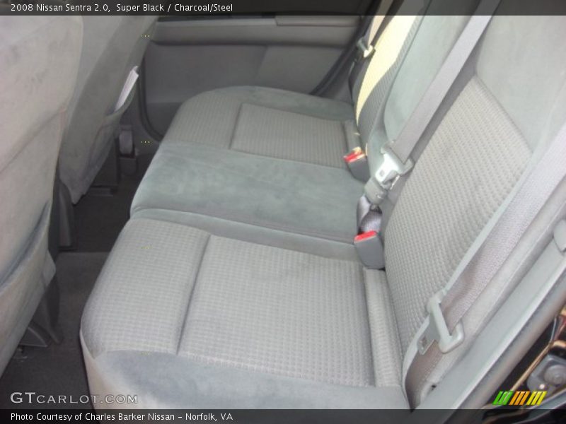 Super Black / Charcoal/Steel 2008 Nissan Sentra 2.0