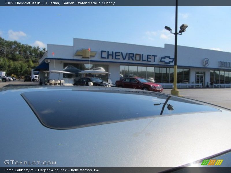 Golden Pewter Metallic / Ebony 2009 Chevrolet Malibu LT Sedan