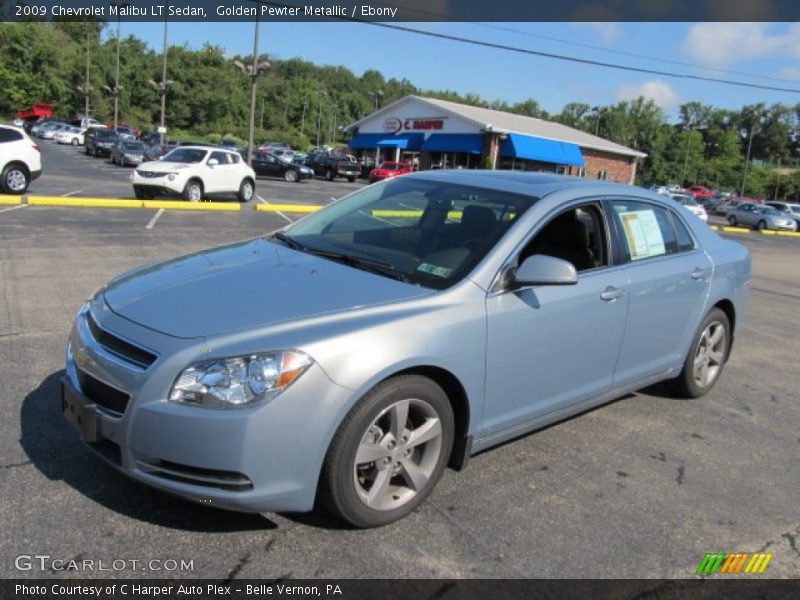 Golden Pewter Metallic / Ebony 2009 Chevrolet Malibu LT Sedan