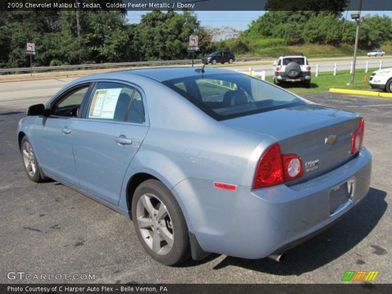 Golden Pewter Metallic / Ebony 2009 Chevrolet Malibu LT Sedan