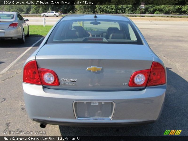 Golden Pewter Metallic / Ebony 2009 Chevrolet Malibu LT Sedan