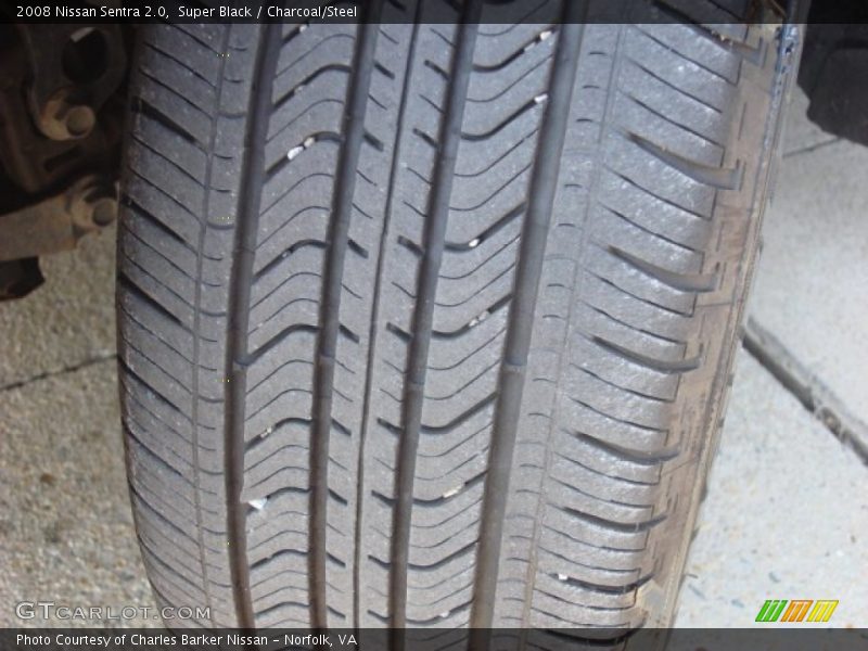 Super Black / Charcoal/Steel 2008 Nissan Sentra 2.0