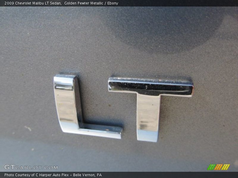 Golden Pewter Metallic / Ebony 2009 Chevrolet Malibu LT Sedan