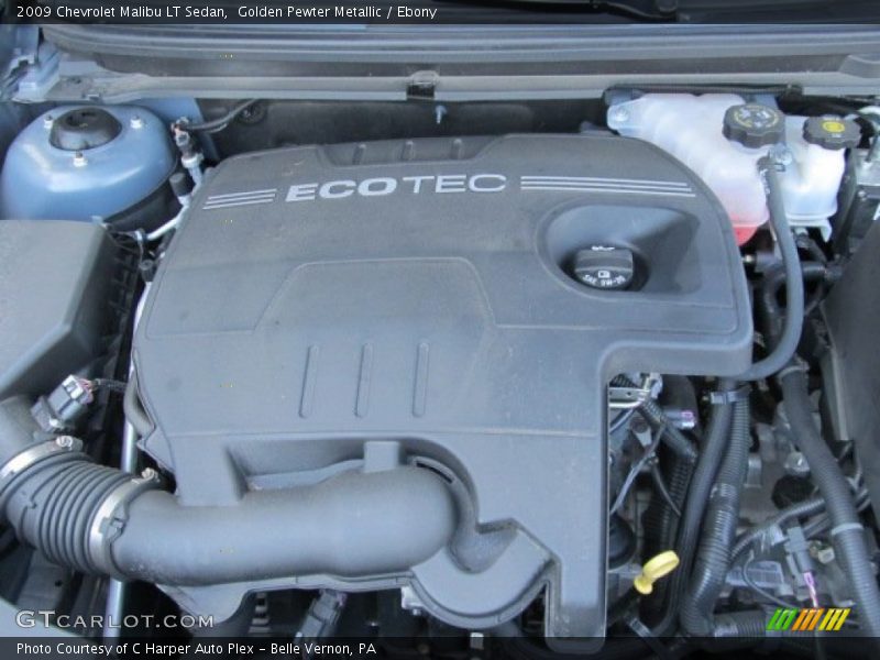 Golden Pewter Metallic / Ebony 2009 Chevrolet Malibu LT Sedan