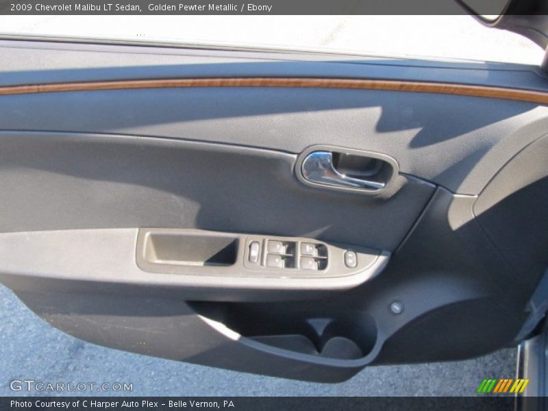 Golden Pewter Metallic / Ebony 2009 Chevrolet Malibu LT Sedan