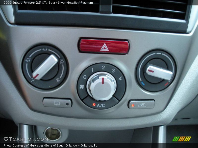 Spark Silver Metallic / Platinum 2009 Subaru Forester 2.5 XT