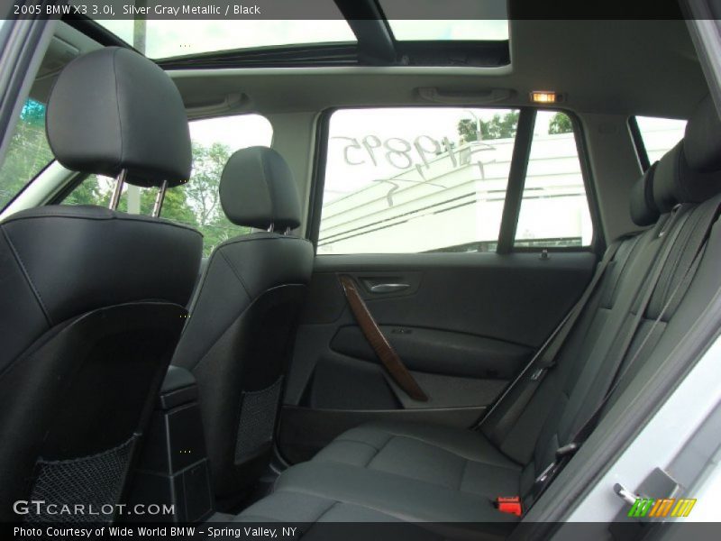 Silver Gray Metallic / Black 2005 BMW X3 3.0i