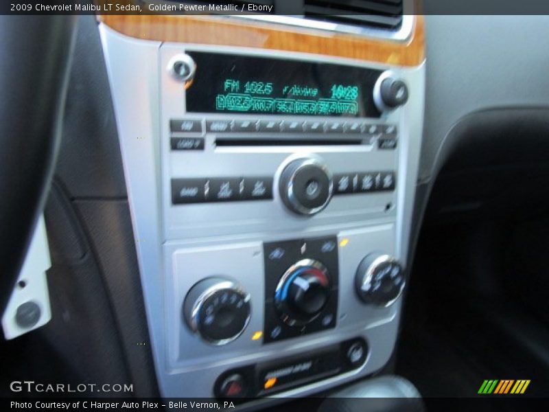 Golden Pewter Metallic / Ebony 2009 Chevrolet Malibu LT Sedan