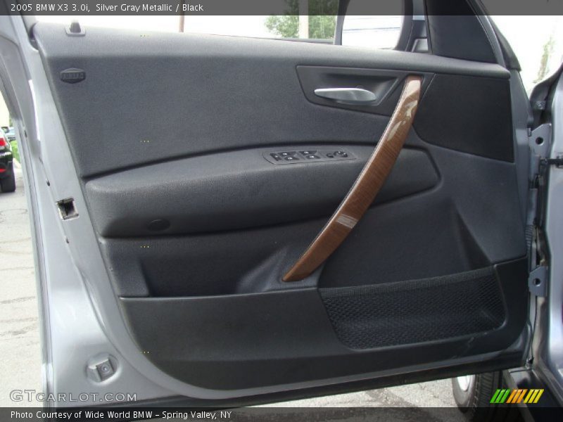 Silver Gray Metallic / Black 2005 BMW X3 3.0i