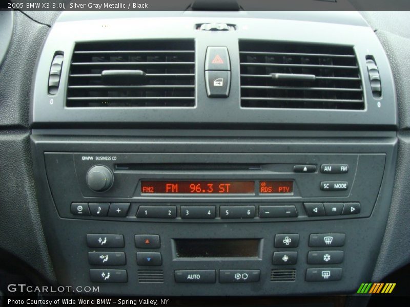 Silver Gray Metallic / Black 2005 BMW X3 3.0i