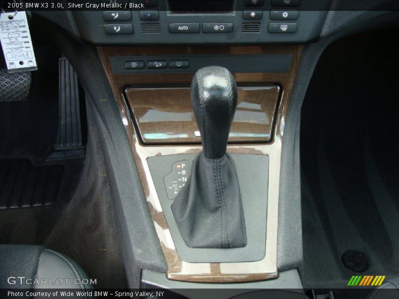 Silver Gray Metallic / Black 2005 BMW X3 3.0i