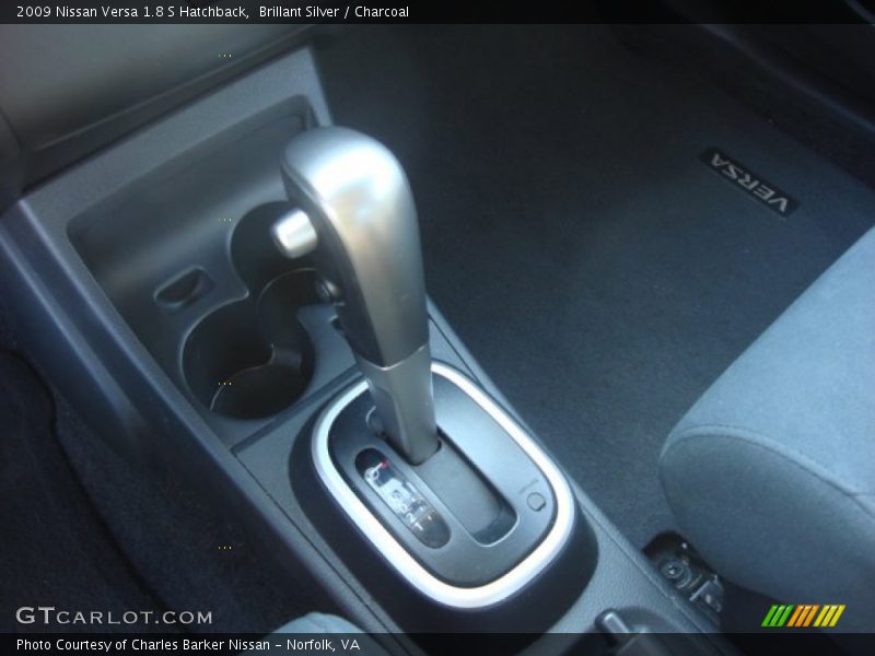 Brillant Silver / Charcoal 2009 Nissan Versa 1.8 S Hatchback