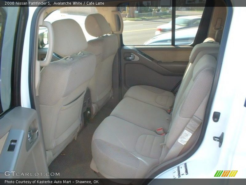 Avalanche White / Cafe Latte 2008 Nissan Pathfinder S
