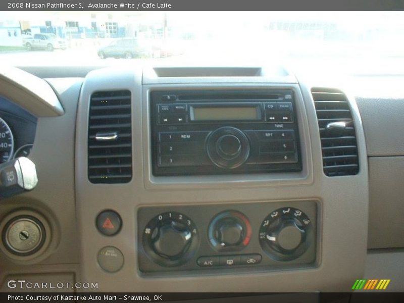 Avalanche White / Cafe Latte 2008 Nissan Pathfinder S