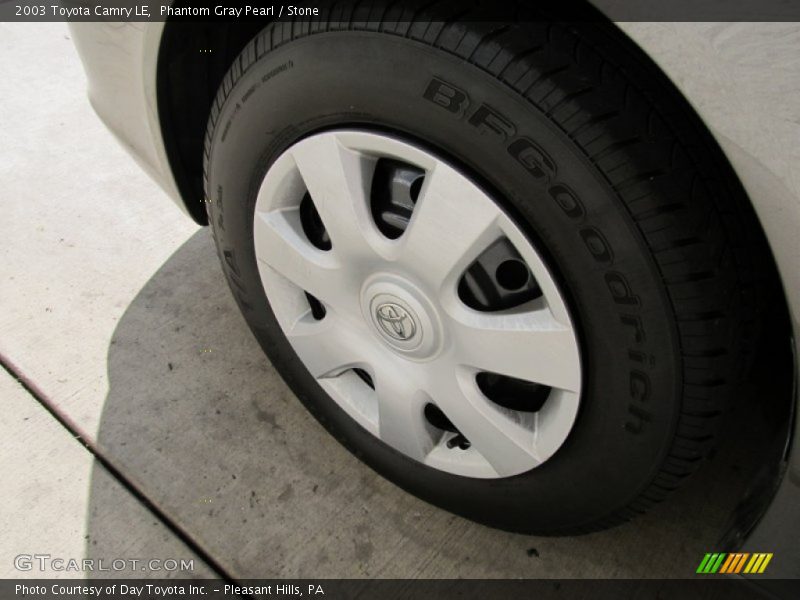 Phantom Gray Pearl / Stone 2003 Toyota Camry LE