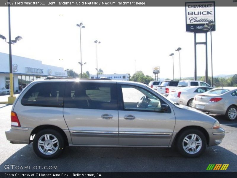Light Parchment Gold Metallic / Medium Parchment Beige 2002 Ford Windstar SE