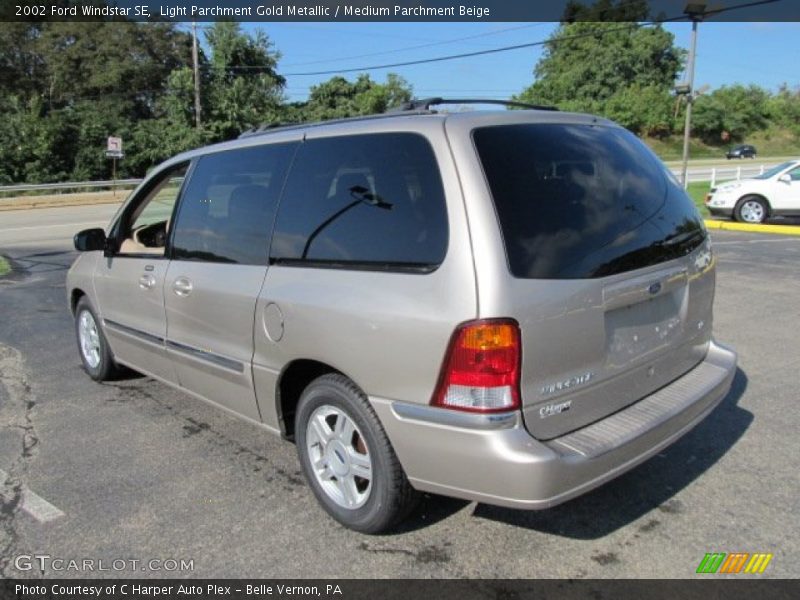 Light Parchment Gold Metallic / Medium Parchment Beige 2002 Ford Windstar SE