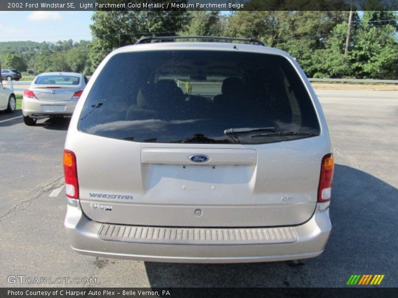 Light Parchment Gold Metallic / Medium Parchment Beige 2002 Ford Windstar SE