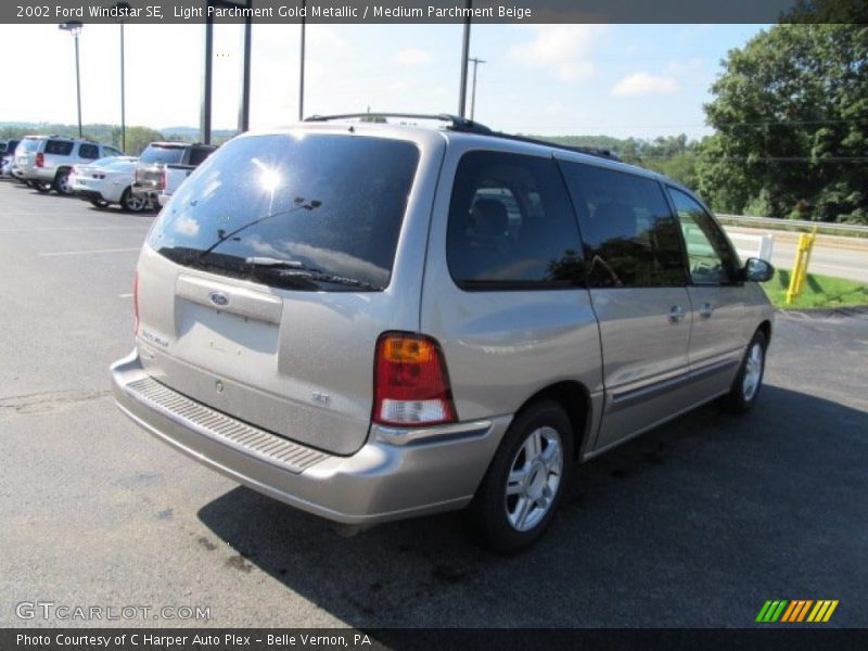 Light Parchment Gold Metallic / Medium Parchment Beige 2002 Ford Windstar SE