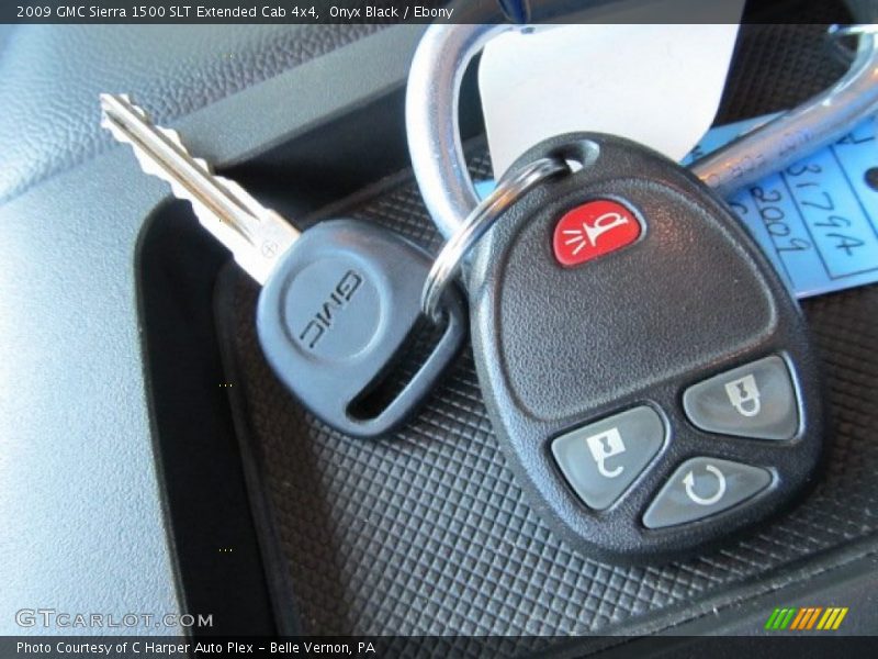 Keys of 2009 Sierra 1500 SLT Extended Cab 4x4