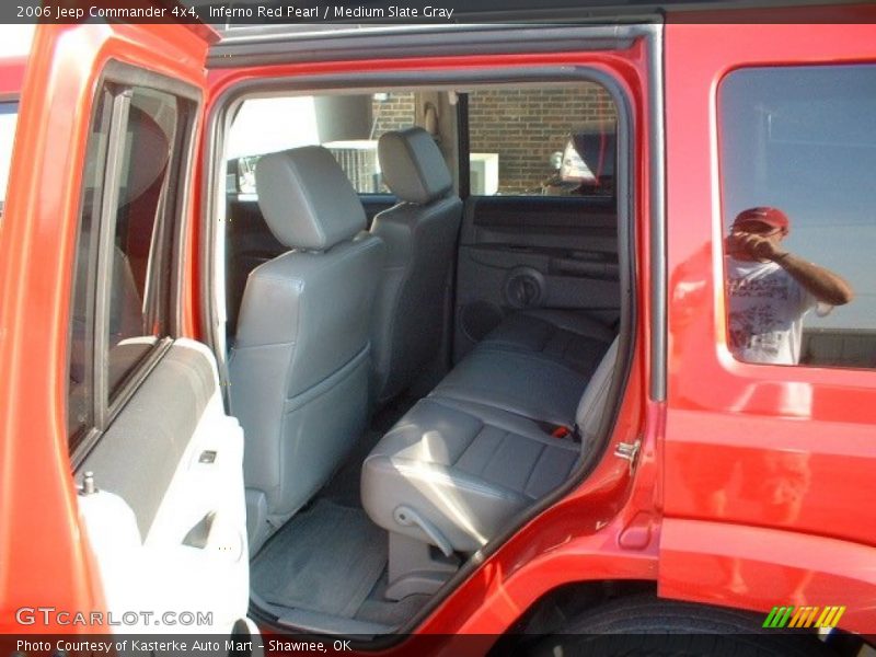Inferno Red Pearl / Medium Slate Gray 2006 Jeep Commander 4x4