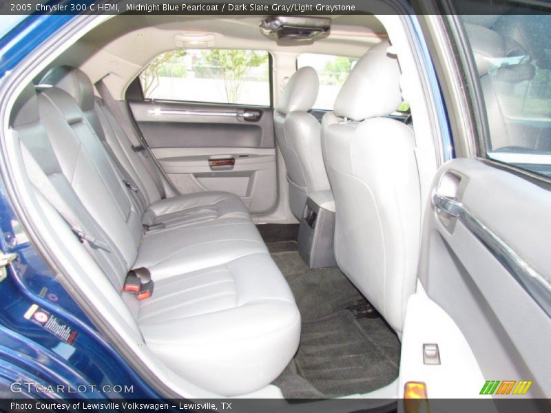 Midnight Blue Pearlcoat / Dark Slate Gray/Light Graystone 2005 Chrysler 300 C HEMI