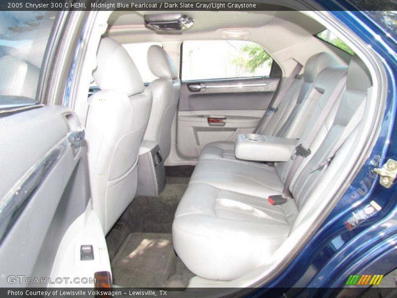 Midnight Blue Pearlcoat / Dark Slate Gray/Light Graystone 2005 Chrysler 300 C HEMI