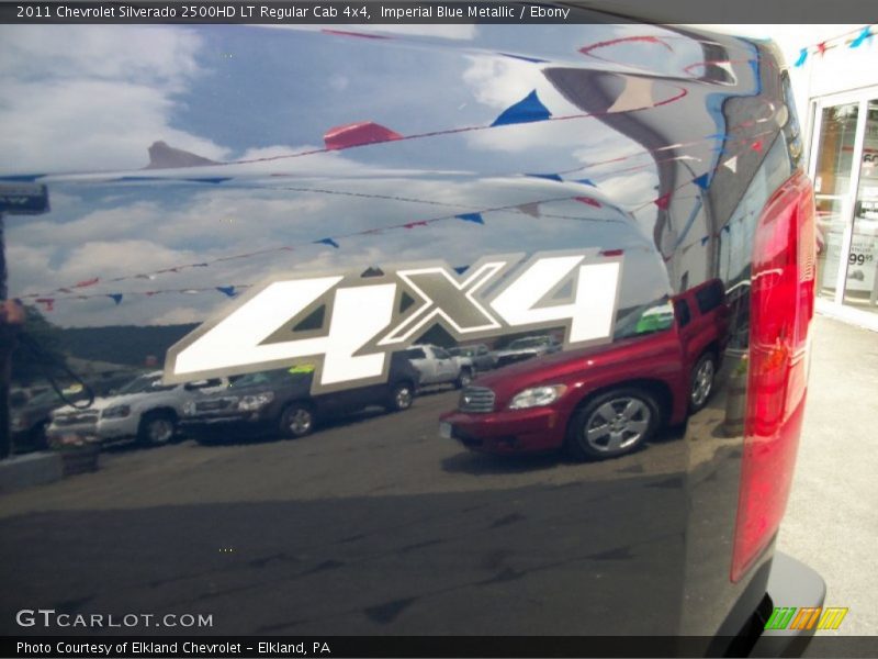 Imperial Blue Metallic / Ebony 2011 Chevrolet Silverado 2500HD LT Regular Cab 4x4