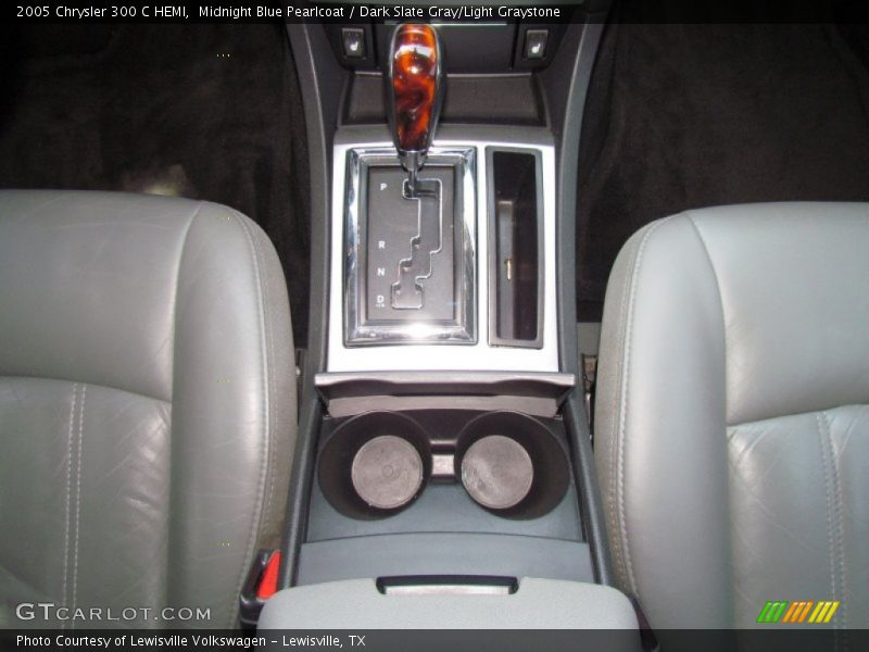 Midnight Blue Pearlcoat / Dark Slate Gray/Light Graystone 2005 Chrysler 300 C HEMI