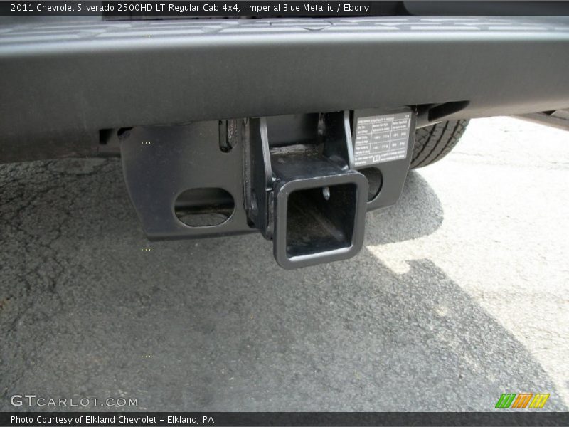 Imperial Blue Metallic / Ebony 2011 Chevrolet Silverado 2500HD LT Regular Cab 4x4