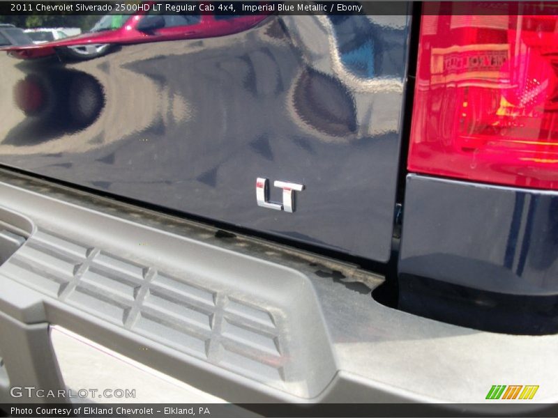 Imperial Blue Metallic / Ebony 2011 Chevrolet Silverado 2500HD LT Regular Cab 4x4