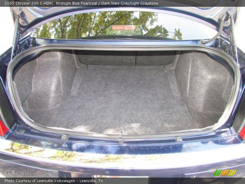 Midnight Blue Pearlcoat / Dark Slate Gray/Light Graystone 2005 Chrysler 300 C HEMI