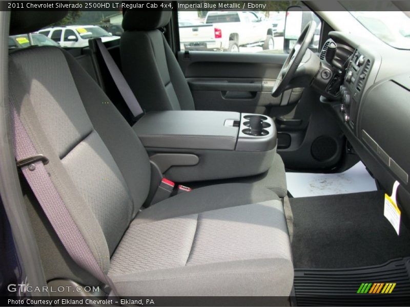 Imperial Blue Metallic / Ebony 2011 Chevrolet Silverado 2500HD LT Regular Cab 4x4