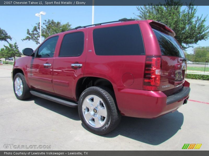  2007 Tahoe LS Sport Red Metallic