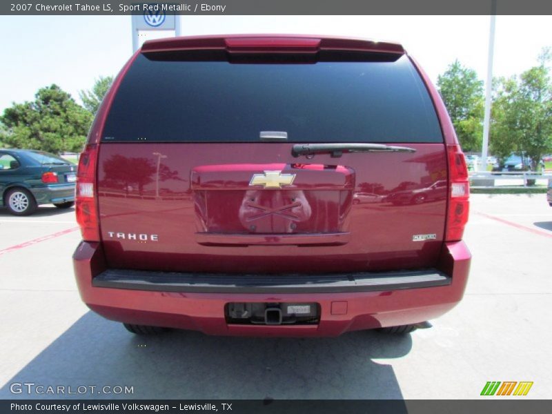 Sport Red Metallic / Ebony 2007 Chevrolet Tahoe LS
