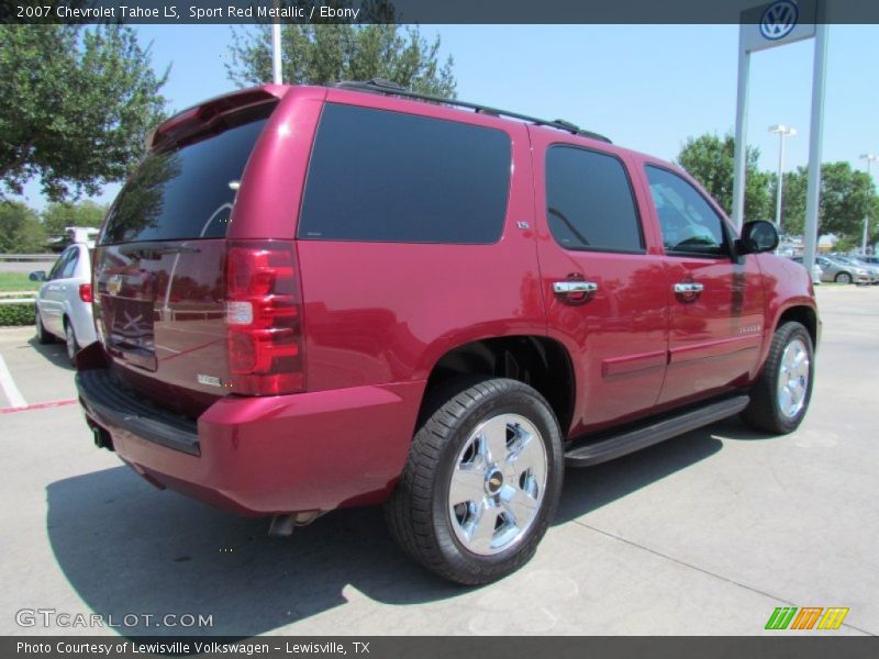 Sport Red Metallic / Ebony 2007 Chevrolet Tahoe LS