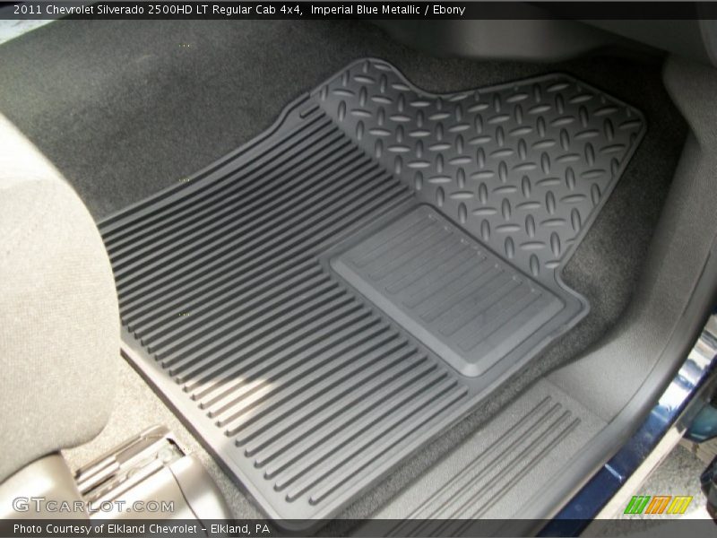 Imperial Blue Metallic / Ebony 2011 Chevrolet Silverado 2500HD LT Regular Cab 4x4
