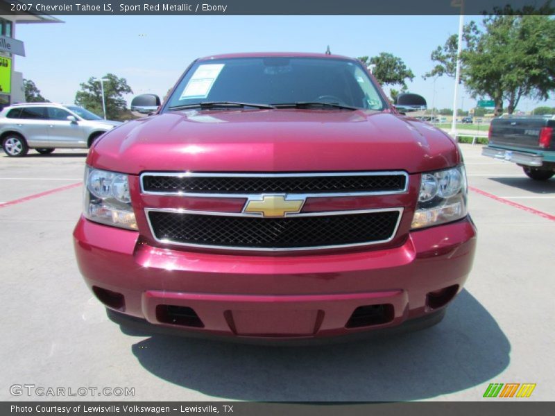 Sport Red Metallic / Ebony 2007 Chevrolet Tahoe LS