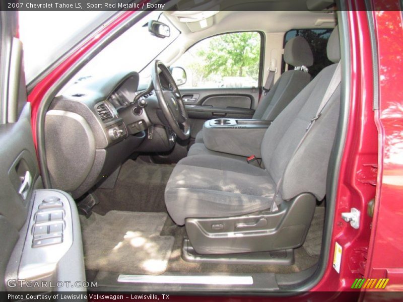  2007 Tahoe LS Ebony Interior