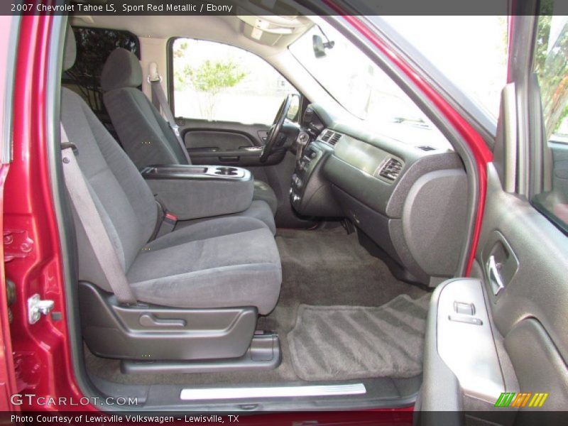  2007 Tahoe LS Ebony Interior