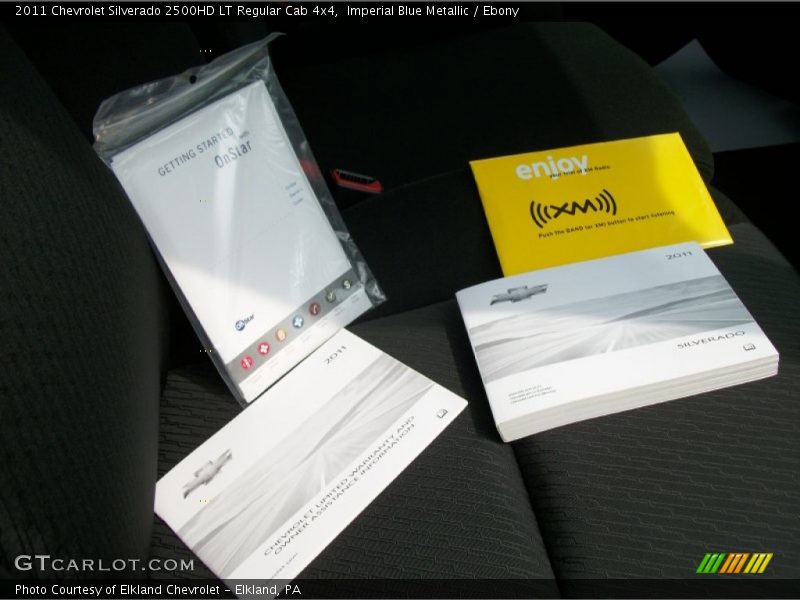 Imperial Blue Metallic / Ebony 2011 Chevrolet Silverado 2500HD LT Regular Cab 4x4
