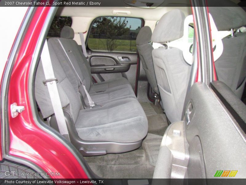  2007 Tahoe LS Ebony Interior