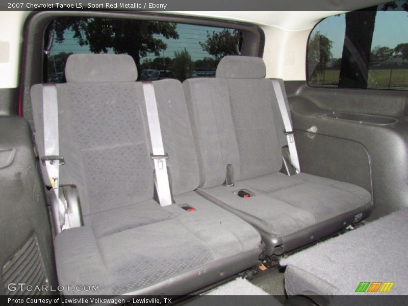  2007 Tahoe LS Ebony Interior