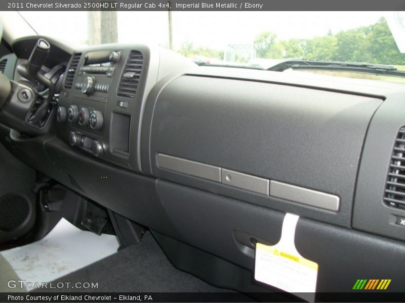 Imperial Blue Metallic / Ebony 2011 Chevrolet Silverado 2500HD LT Regular Cab 4x4