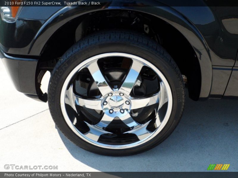 Custom Wheels of 2010 F150 FX2 SuperCrew